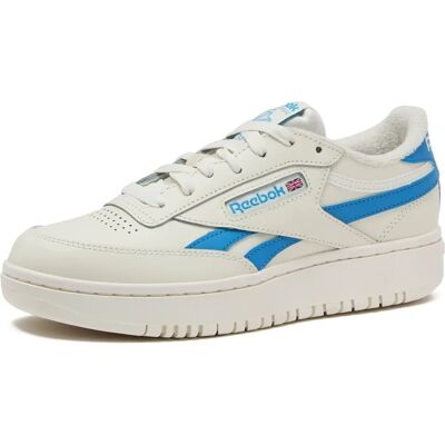 Reebok Classics Off-White & Blue Club C Sneakers - Sneakers Reebok Classics Off-White & Blue Club C Sneakers - Sneakers