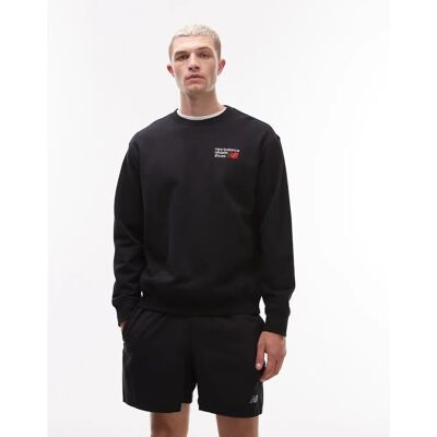 New Balance Athletics Premium Logo Crew Noir S - Sweatshirt - Publicité New Balance Athletics Premium Logo Crew Noir S - Sweatshirt - Publicité