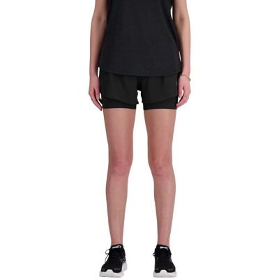 New Balance Svart 2-i-1 Shorts - Shorts New Balance Svart 2-i-1 Shorts - Shorts
