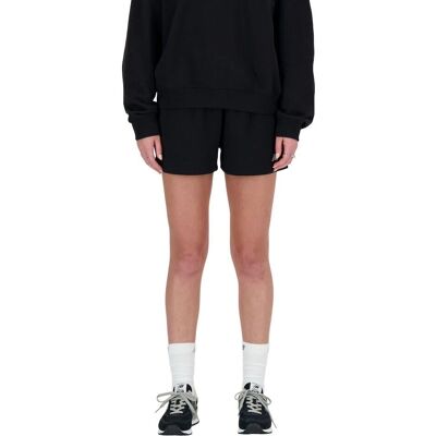 New Balance WS41500 Schwarze French Terry Shorts - Shorts New Balance WS41500 Schwarze French Terry Shorts - Shorts