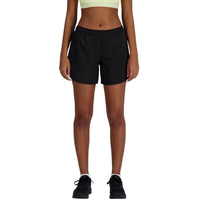 New Balance WS41228 Kurze Essentials 5 Schwarz - Shorts New Balance WS41228 Kurze Essentials 5 Schwarz - Shorts