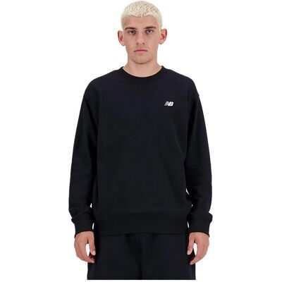 New Balance Schwarzes French Terry Sweatshirt - Sweatshirt New Balance Schwarzes French Terry Sweatshirt - Sweatshirt