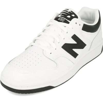 New Balance 480 - BB480 Low blanc/blanc/noir New Balance 480 - BB480 Low blanc/blanc/noir