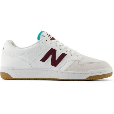 New Balance BB480LV1 Wit/zwart Sneakers - Casual Schoen New Balance BB480LV1 Wit/zwart Sneakers - Casual Schoen
