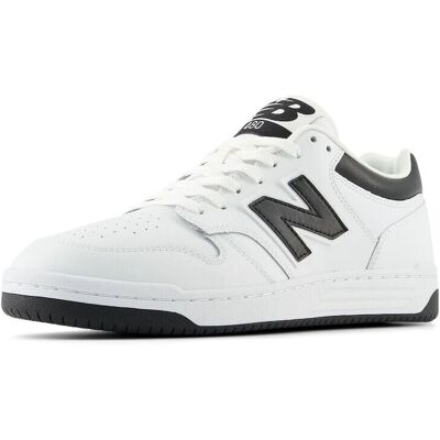 New Balance BB480LV1 Baskets - Blanc/Noir - Casual - Publicité New Balance BB480LV1 Baskets - Blanc/Noir - Casual - Publicité