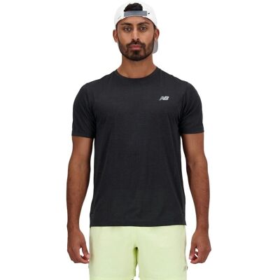 New Balance MT41253 Schwarzes Sport-T-Shirt - T-Shirt New Balance MT41253 Schwarzes Sport-T-Shirt - T-Shirt