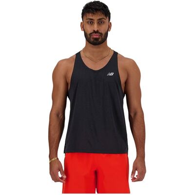 Camiseta Deportiva Negra Ligera New Balance MT41250 Camiseta Deportiva Negra Ligera New Balance MT41250