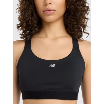Soutien-gorge de sport New Balance Essential - Noir - Soutien-gorge - Publicité Soutien-gorge de sport New Balance Essential - Noir - Soutien-gorge - Publicité