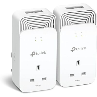 TP-Link Powerline PG2400P KIT - 1428 Mbit/s Ethernet Weiß TP-Link Powerline PG2400P KIT - 1428 Mbit/s Ethernet Weiß