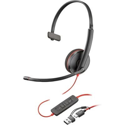 Poly Blackwire C3210 - SCHWARZ Poly Blackwire C3210 - SCHWARZ