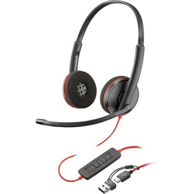 Poly Blackwire C3225 - SCHWARZ Poly Blackwire C3225 - SCHWARZ