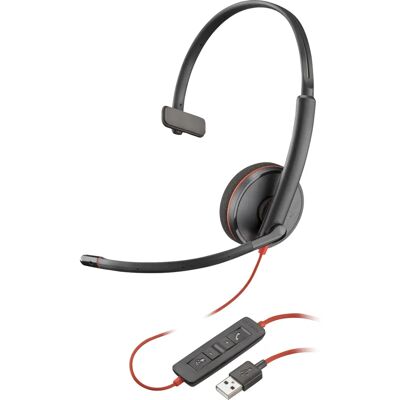 Poly Blackwire C3210 - NOIR - Publicité Poly Blackwire C3210 - NOIR - Publicité