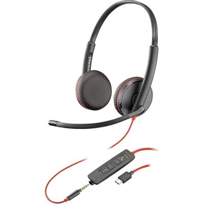 Poly Blackwire C3225 - SCHWARZ Poly Blackwire C3225 - SCHWARZ