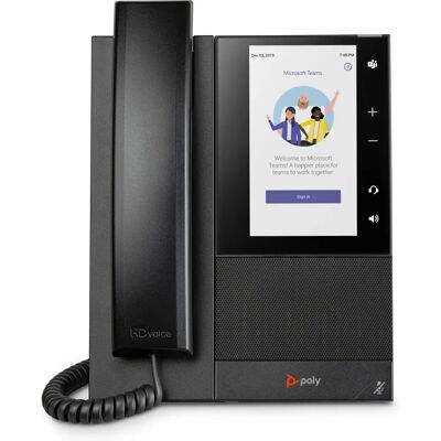 Poly CCX 500 Téléphone Business Multimédia pour Microsoft Teams et PoE - Publicité Poly CCX 500 Téléphone Business Multimédia pour Microsoft Teams et PoE - Publicité