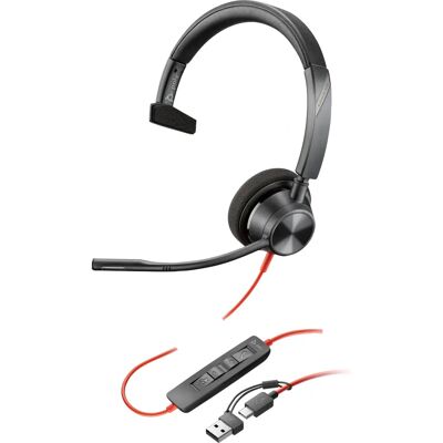 Poly BW 3310 MONO USB-C HS - NEGRO Poly BW 3310 MONO USB-C HS - NEGRO