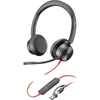 Poly Blackwire 8225 - SCHWARZ Poly Blackwire 8225 - SCHWARZ
