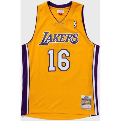 Mitchell & Ness Pau Gasol LA Lakers 2009-10 Camiseta - Baloncesto Mitchell & Ness Pau Gasol LA Lakers 2009-10 Camiseta - Baloncesto