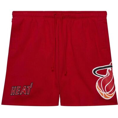 Mitchell & Ness Miami Heat Fleece Shorts - Sportshorts Mitchell & Ness Miami Heat Fleece Shorts - Sportshorts