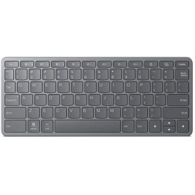 Teclado Sem Fio Multiuso LENOVO - Layout Português - Cinza Teclado Sem Fio Multiuso LENOVO - Layout Português - Cinza