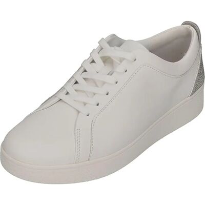 Baskets en cuir avec cristaux FitFlop Rally - Chaussures Baskets en cuir avec cristaux FitFlop Rally - Chaussures