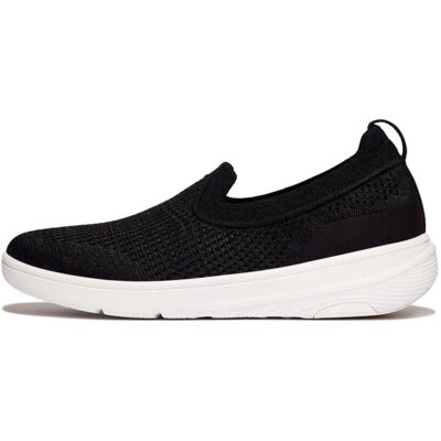 FitFlop JI1-001 Czarny wygodny sneakers FitFlop JI1-001 Czarny wygodny sneakers