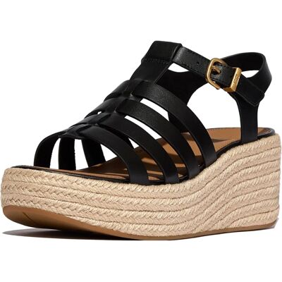 FitFlop JF5-001 Sandales en Cuir à Talons - Sandales - Publicité FitFlop JF5-001 Sandales en Cuir à Talons - Sandales - Publicité