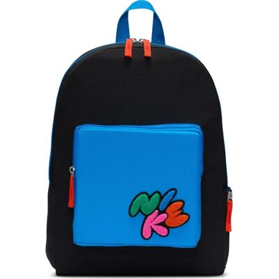 Plecak dziecięcy Nike - 16L Reput Czarny/Niebieski/Czerwony - Unisex Plecak dziecięcy Nike - 16L Reput Czarny/Niebieski/Czerwony - Unisex