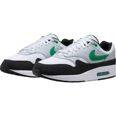 Baskets Nike Air Max 1 - Blanc/Vert - Chaussures Décontractées - Publicité Baskets Nike Air Max 1 - Blanc/Vert - Chaussures Décontractées - Publicité