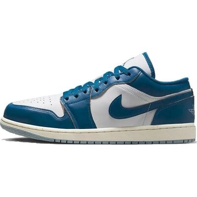 Nike Air Jordan 1 Low Niebieskie - Buty Nike Air Jordan 1 Low Niebieskie - Buty