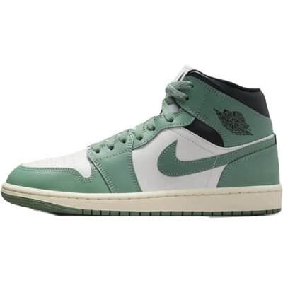 Nike Air Jordan 1 Mid Jade Smoke-Anthracite - Sneakers Nike Air Jordan 1 Mid Jade Smoke-Anthracite - Sneakers