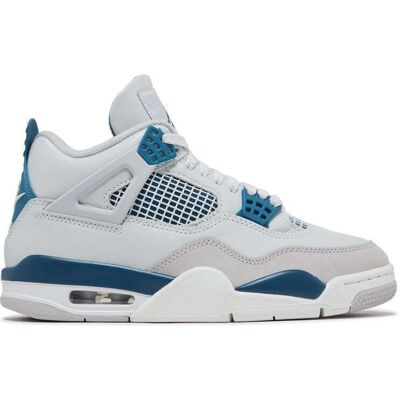 Nike Jordan 4 Retro Militær Blå - Sko Nike Jordan 4 Retro Militær Blå - Sko