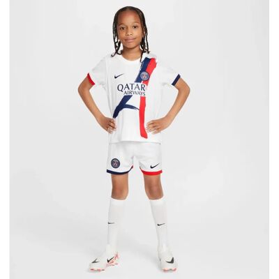 Nike 24/25 PSG Conjunto Blanco Juvenil - Fútbol Nike 24/25 PSG Conjunto Blanco Juvenil - Fútbol
