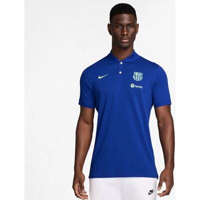 Nike FC Barcelona Dri-fit 2.0 - Koszulka polo dla mężczyzn - Niebieski Nike FC Barcelona Dri-fit 2.0 - Koszulka polo dla mężczyzn - Niebieski
