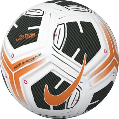 Piłka nożna Nike Academy Team - Biała i Pomarańczowa - Piłka nożna Piłka nożna Nike Academy Team - Biała i Pomarańczowa - Piłka nożna