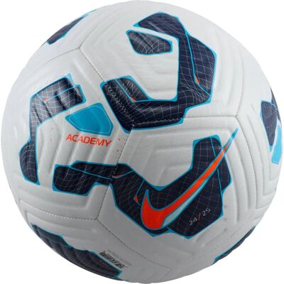 Nike Academy Soccer Ball - White/Blackened Blue/Hyper Crimson - 3 - Soccer Ball Nike Academy Soccer Ball - White/Blackened Blue/Hyper Crimson - 3 - Soccer Ball