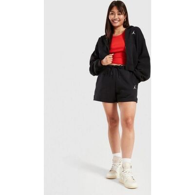 Shorts Jordan FV7080-010 Negros - Felpa, Algodón, Cintura Elástica Shorts Jordan FV7080-010 Negros - Felpa, Algodón, Cintura Elástica