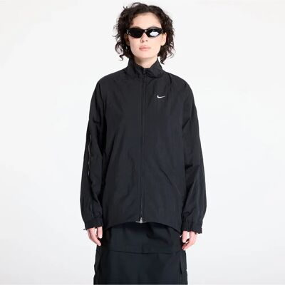 Geacă cu fermoar pentru femei Nike - Negru/Alb - XL Geacă cu fermoar pentru femei Nike - Negru/Alb - XL