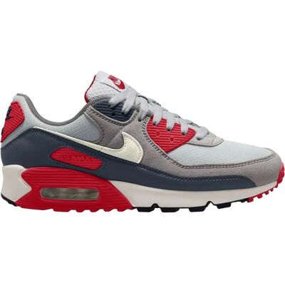 Nike Air Max 90 - (DM0029) gris fumée clair/phantom armory/rouge marin/noir plat - Publicité Nike Air Max 90 - (DM0029) gris fumée clair/phantom armory/rouge marin/noir plat - Publicité