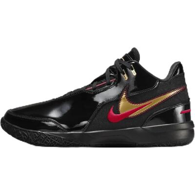Nike LeBron NXXT Gen AMPD Noir Métallique Or - Baskets - Publicité Nike LeBron NXXT Gen AMPD Noir Métallique Or - Baskets - Publicité