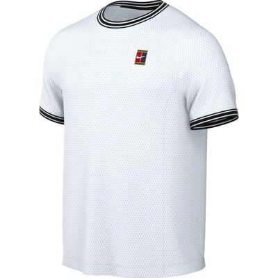 Nike Court Heritage Tennis Top - Valkoinen - T-paita Nike Court Heritage Tennis Top - Valkoinen - T-paita