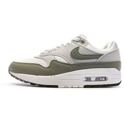 Nike Air Max 1 Sneakers Hvid/Lys Army - Fritidssko Nike Air Max 1 Sneakers Hvid/Lys Army - Fritidssko