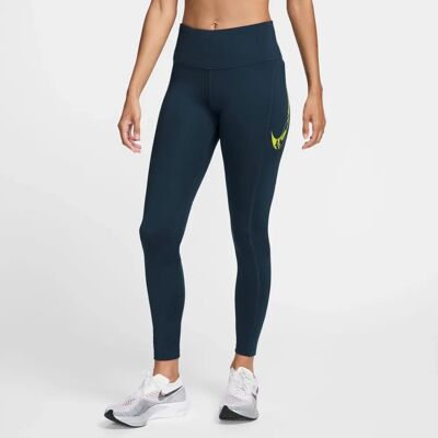 Nike Marine/Portocaliu 7/8 Tight SW - Leggings Nike Marine/Portocaliu 7/8 Tight SW - Leggings