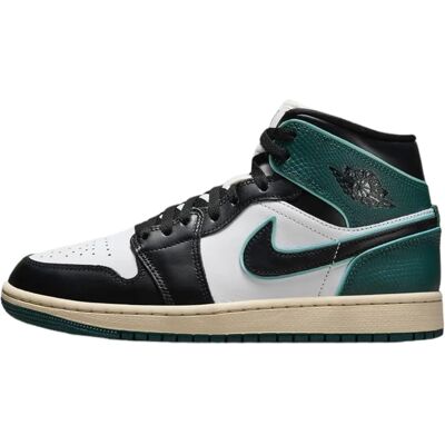Nike Air Jordan 1 Mid SE Blanc - Baskets - Publicité Nike Air Jordan 1 Mid SE Blanc - Baskets - Publicité