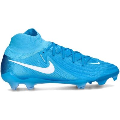 Nike Phantom Luna 2 Elite FG Wysoka Cholewka (FJ2572) - niebieski furia/biały Nike Phantom Luna 2 Elite FG Wysoka Cholewka (FJ2572) - niebieski furia/biały