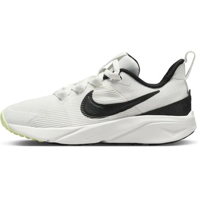 Nike Star Runner 4 Weiße Hellgrüne Laufschuhe - Laufschuhe Nike Star Runner 4 Weiße Hellgrüne Laufschuhe - Laufschuhe