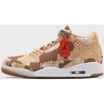 Nike Jordan Beige Air Jordan 3 Retro Tex 'Desert Camo' Sneakers - Size US 7 Nike Jordan Beige Air Jordan 3 Retro Tex 'Desert Camo' Sneakers - Size US 7