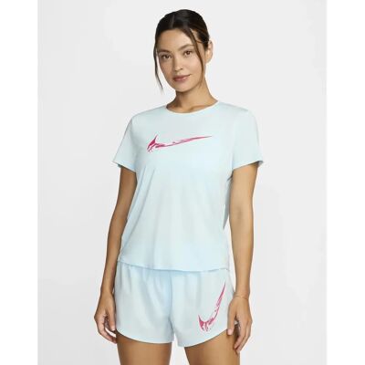 Nike One Swoosh Dri-FIT - Bleu Glacier / Rose Aster - M - Shorts de course - Publicité Nike One Swoosh Dri-FIT - Bleu Glacier / Rose Aster - M - Shorts de course - Publicité