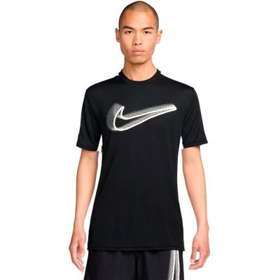 Nike Academy 23 Schwarz/Weiß Fußballshirt - Fußballtop Nike Academy 23 Schwarz/Weiß Fußballshirt - Fußballtop