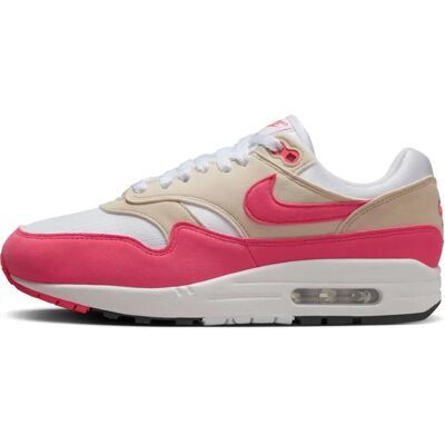 Nike W Air Max 1 Hvid/ Rosa/ Brun - Sneakers Nike W Air Max 1 Hvid/ Rosa/ Brun - Sneakers