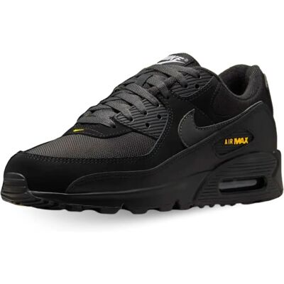 Nike Air Max 90 Turnschuhe - Schwarz/Anthrazit/Gold - Freizeitschuhe Nike Air Max 90 Turnschuhe - Schwarz/Anthrazit/Gold - Freizeitschuhe